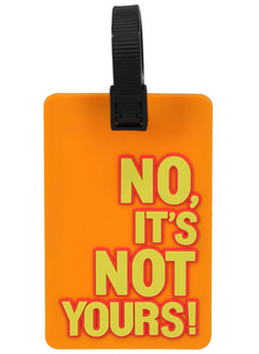 Zawieszka adresowa do bagażu Travelite Luggage Tag - no, it's not yours
