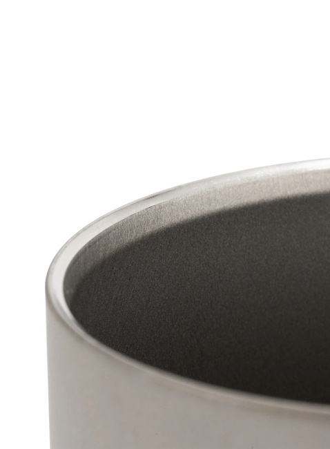 Izolowany kubek tytanowy Snow Peak Ti -Double 450 Mug- silver