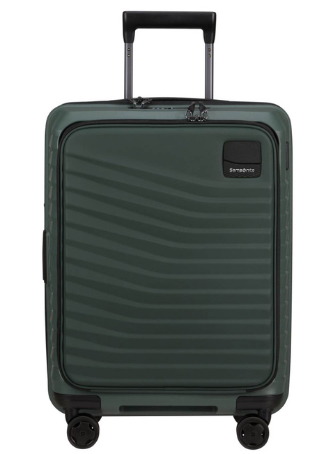 Walizka kabinowa z kieszenią na laptopa Samsonite Intuo EXP Easy Access - olive green