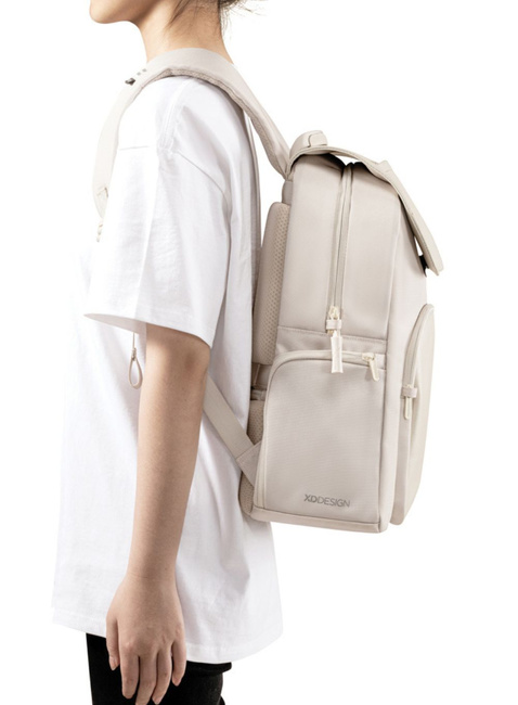 Plecak miejski antykradzieżowy XD Design Soft Daypack - grey