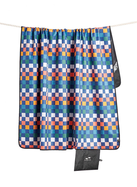Koc piknikowy Slowtide Sundown Park Blanket - deep Pacific