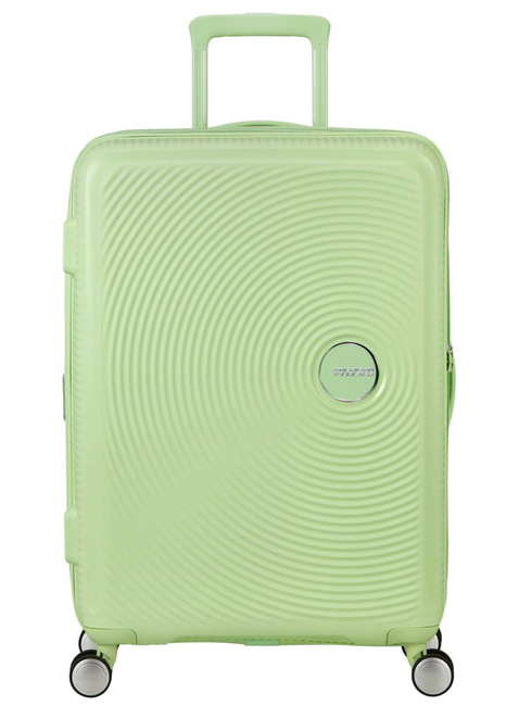 Walizka średnia American Tourister Soundbox EXP - kiwi green