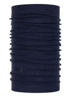 Chusta wielofunkcyjna Buff Merino Midweight Neckwear - melange night blue