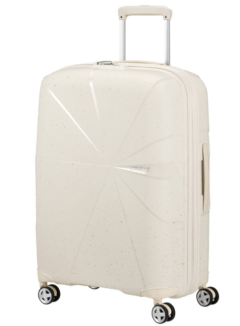 Walizka średnia American Tourister StarVibe EXP - cream speckles