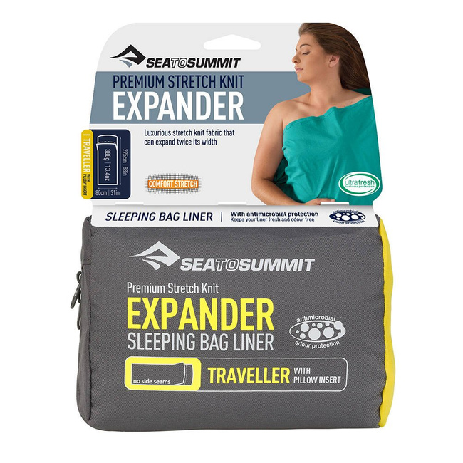 Prześcieradło Expander Traveller Sea to Summit - navy blue