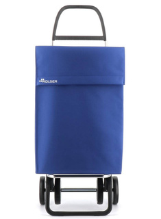 Wózek na zakupy z 4 kołami Rolser Jean LN - blue