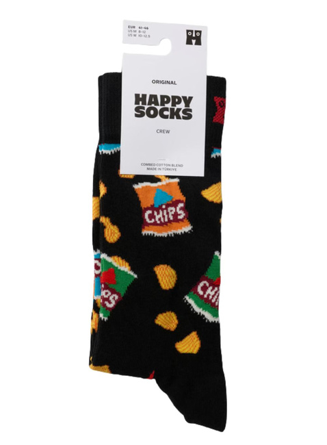 Skarpety unisex Happy Socks - black / chips bag