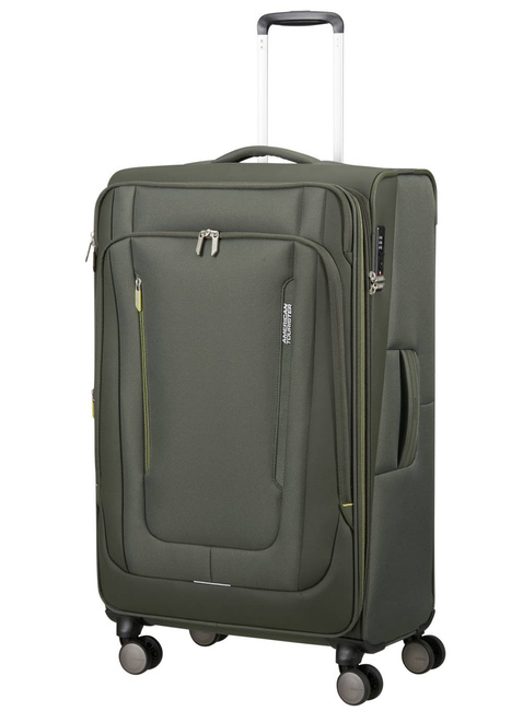 Walizka duża American Tourister Wanderlite L EXP - dark khaki