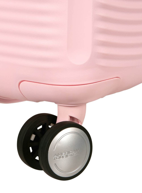 Walizka średnia American Tourister Soundbox EXP - pastel pink