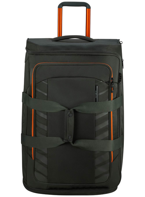 Torba na kółkach duża Samsonite Respark Duffle - forest green / orange