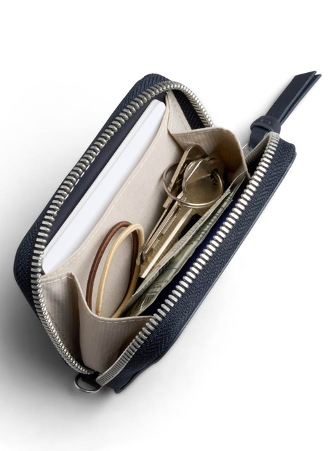 Skórzany portfel kieszonkowy Bellroy Folio Piccolo - navy