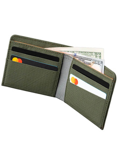 Portfel podróżny Alpaka ARK Classic Wallet Axogrid - green
