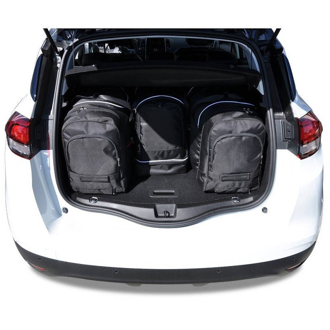 RENAULT SCENIC 2015+ TORBY DO BAGAŻNIKA 4 SZT