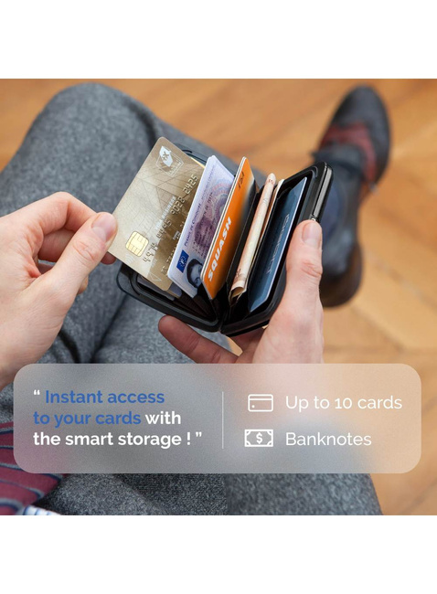 Portfel aluminiowy Ogon Design Stockholm V2 - bandana red