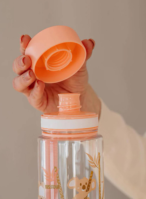 Butelka dziecięca na wodę 0,6 l Equa z Tritanu bez BPA - playground