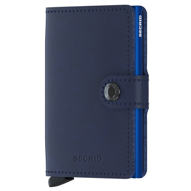 Portfel kieszonkowy RFID Secrid Miniwallet Original - navy / blue