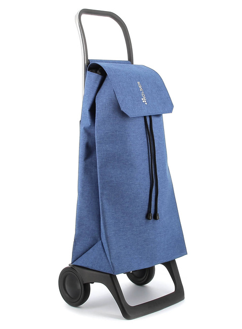 Dwukołowy wózek na zakupy Rolser Jet Tweed - blue