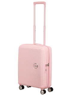 Walizka mała American Tourister Soundbox EXP - pastel pink