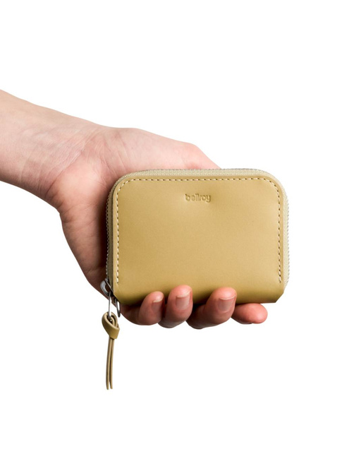 Skórzany portfel kieszonkowy Bellroy Folio Piccolo - mustard