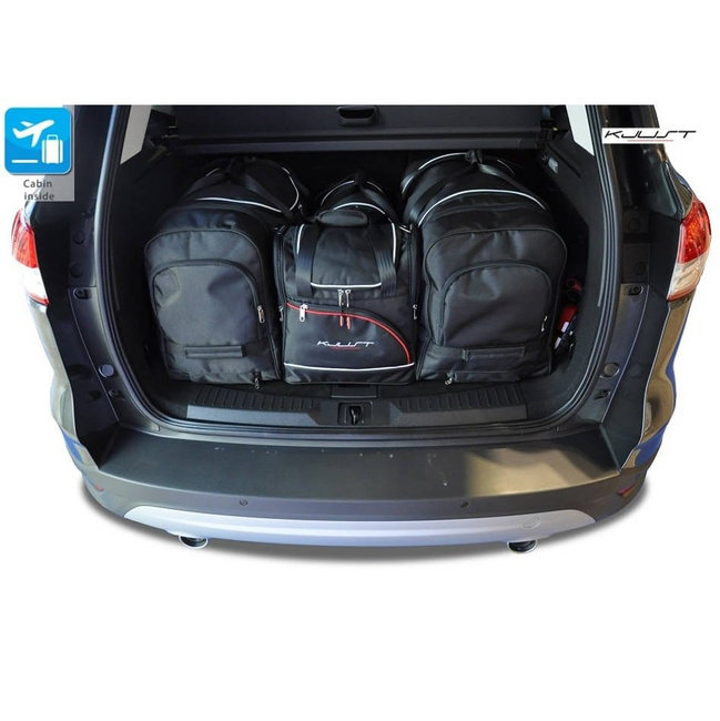 FORD KUGA 2012+ TORBY DO BAGAŻNIKA 4 SZT