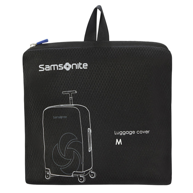 Pokrowiec na walizkę Samsonite Global Ta Foldable Luggage Cover M - black