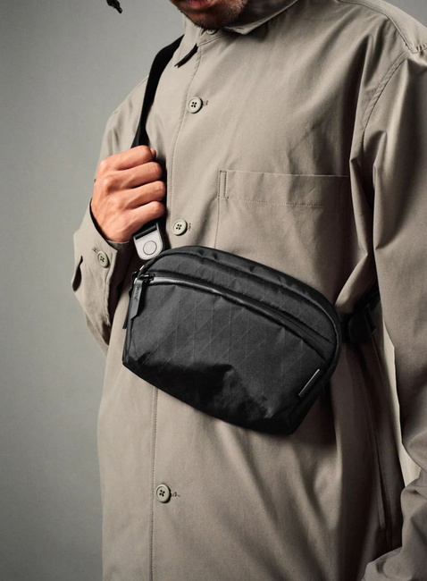 Torba saszetka na ramię Alpaka Flight Sling Mini 1 l X-Pac - black