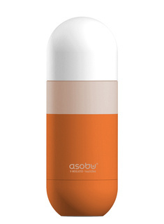 EKO Butelka termiczna / bidon Asobu Orb - pastel orange