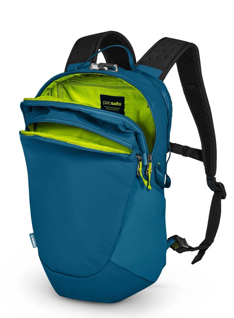 Plecak antykradzieżowy miejski Pacsafe ECO 18 - tidal blue