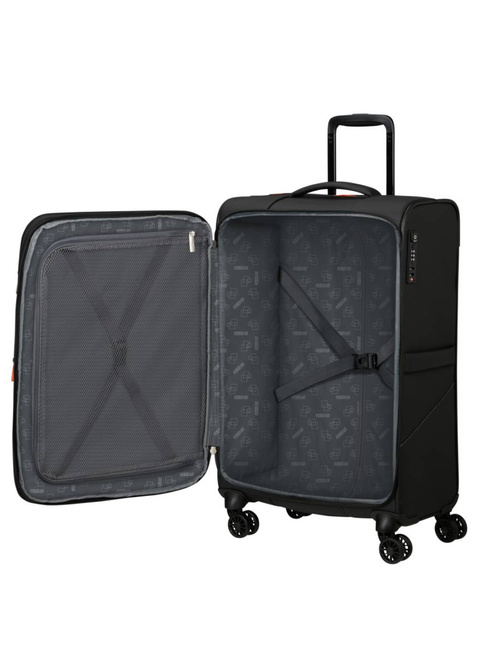 Walizka średnia American Tourister SummerRide EXP - black