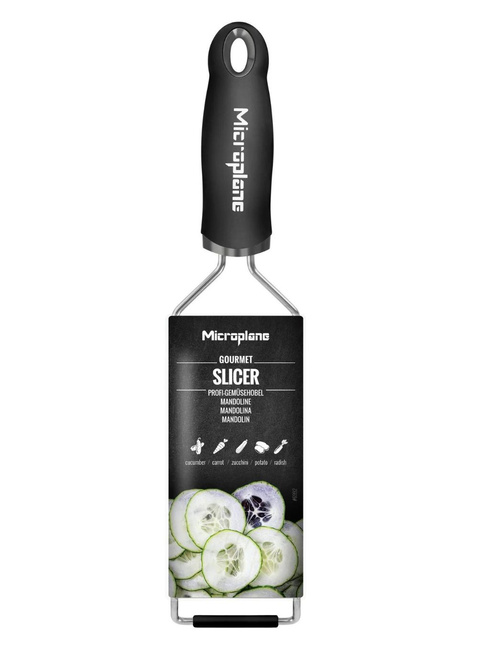 Mandolina do warzyw i owoców Microplane Gourmet Slicer - black