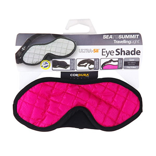 Opaska na oczy Sea to Summit Travelling Light Eye Shade - berry / black