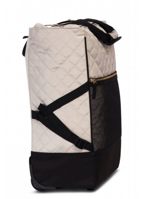 Torba na kółkach na zakupy Punta Wheel Classy - white