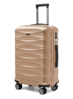 Walizka średnia Puccini Cairo - złoty