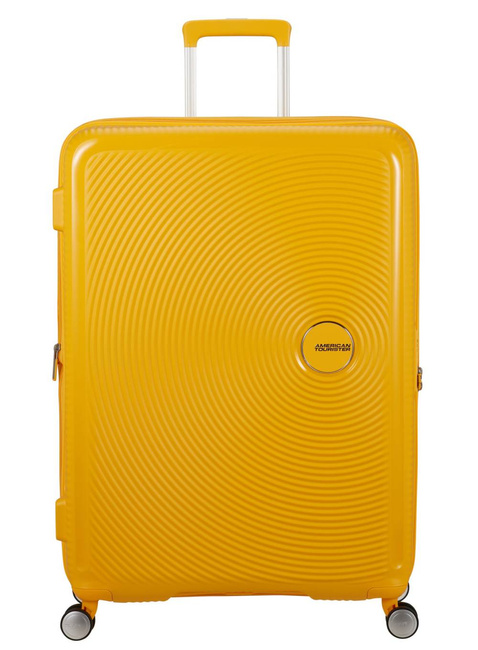 Walizka duża XL American Tourister SoundBox EXP - golden yellow