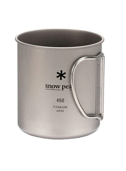 Kubek tytanowy Snow Peak Ti -Single 450 Cup - silver