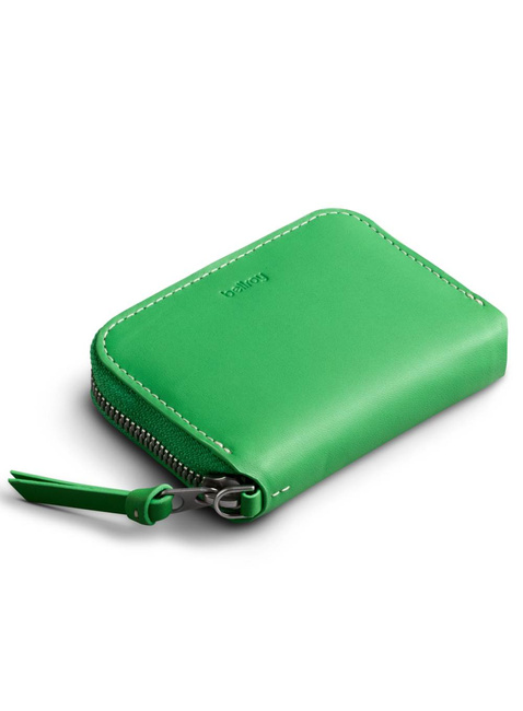 Skórzany portfel kieszonkowy Bellroy Folio Piccolo - neon green