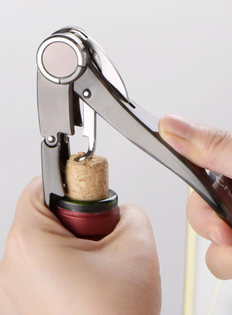 Korkociąg sommelierski Cheer Moda Libellule Sommelier Corkscrew - steel
