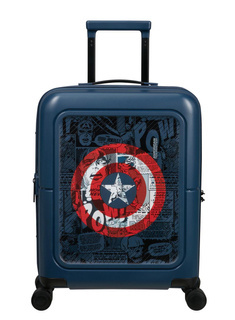Walizka dziecięca American Tourister DashPop Marvel - Captain America shield