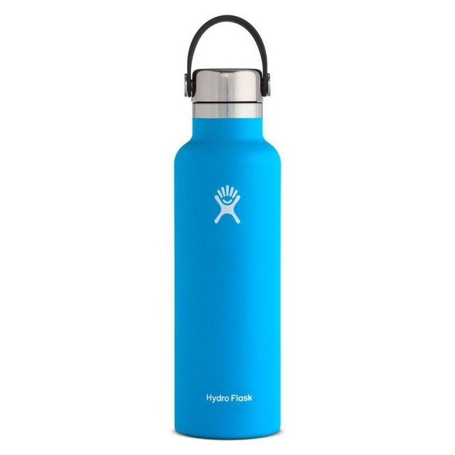 Butelka termiczna 621 ml Standard Mouth with Stainless Steel Cup Hydro Flask - pacific