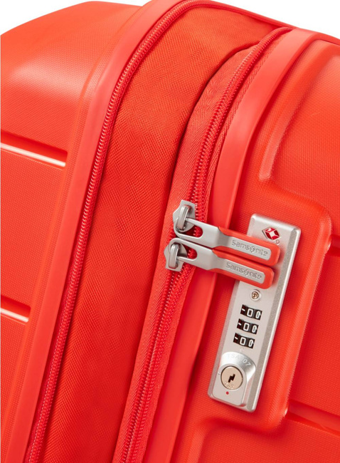 Walizka średnia Samsonite Flux - tangerine red