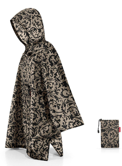 Poncho / peleryna przeciwdeszczowa Reisenthel Mini Maxi - baroque taupe