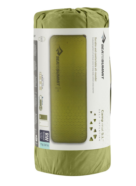 Mata samopompująca Sea to Summit Camp Mat SI™ Regular Wwide - olive