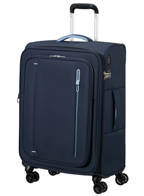 Walizka średnia American Tourister Cloudrider M Exp - sky navy