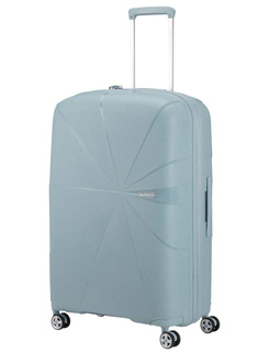 Walizka duża poszerzana American Tourister StarVibe - azzurro speckles