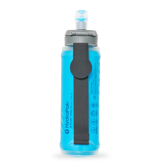 Bidon składany HydraPak SkyFlask™ Speed 350 ml - malibu blue