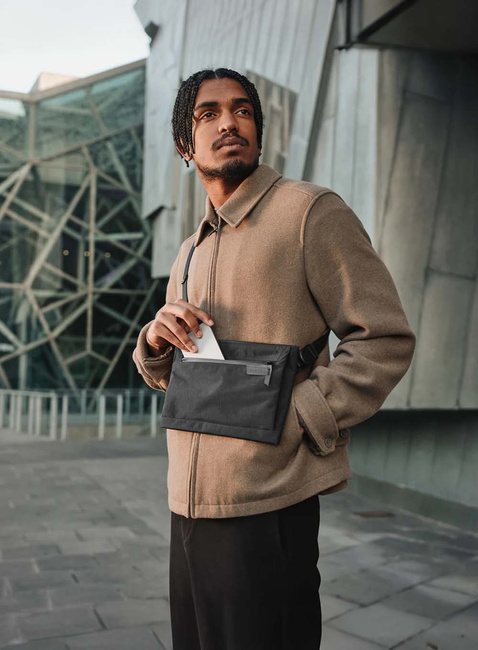 Torba saszetka na ramię Alpaka Zip Pouch Max V2 - black