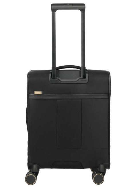 Walizka kabinowa poszerzana Travelite Barbara Stepp - black