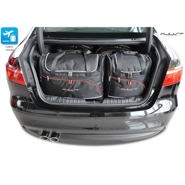 JAGUAR XF LIMOUSINE 2015+ TORBY DO BAGAŻNIKA 4 SZT
