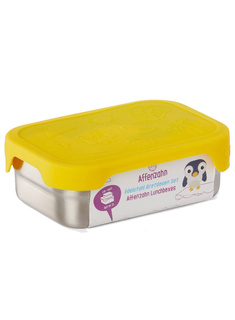 Pojemnik na jedzenie Affenzahn Lunchbox Stainless Steel - tiger