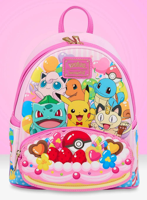 Plecak dziecięcy Loungefly x Pokemon Mini Backpack - friends party